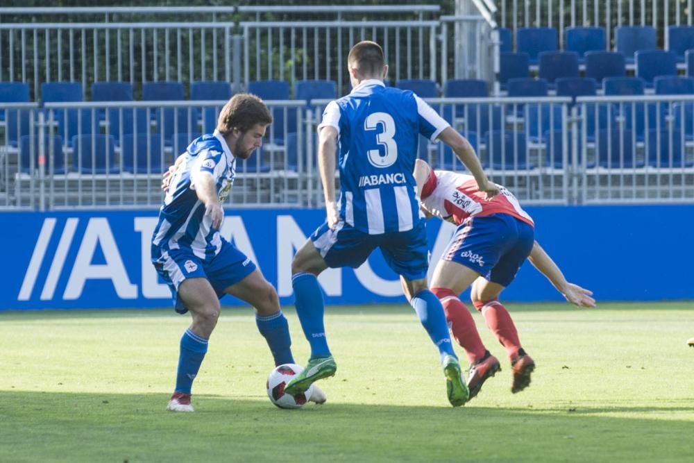 El Fabril le gana 3-2 al Arosa en María Pita