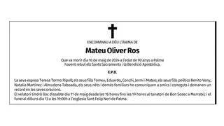 Mateu Oliver Ros