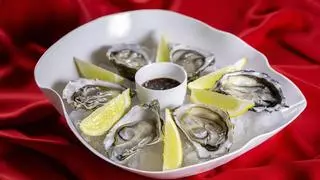 Hartos de las ostras