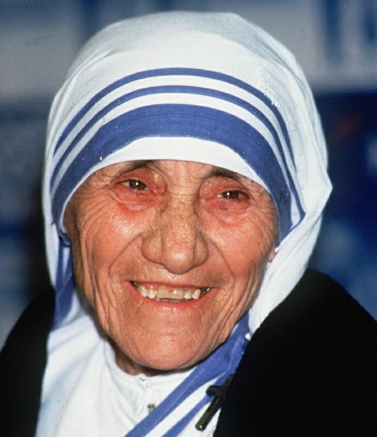La Madre Teresa de Calcuta.