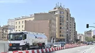 Las obras del Portillo cambian el tráfico desde el lunes: 26.000 vehículos deberán buscar rutas alternativas cada día en Zaragoza