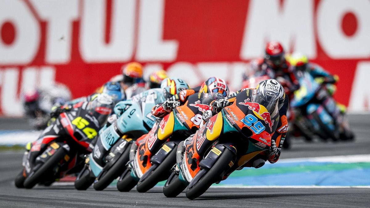Carrera de Moto3 en Sachsenring.