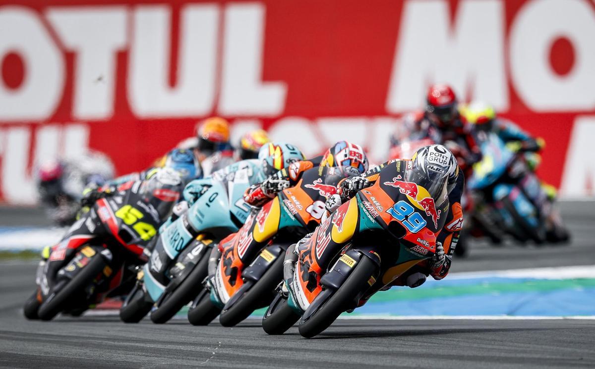 Carrera de Moto3 en Sachsenring.