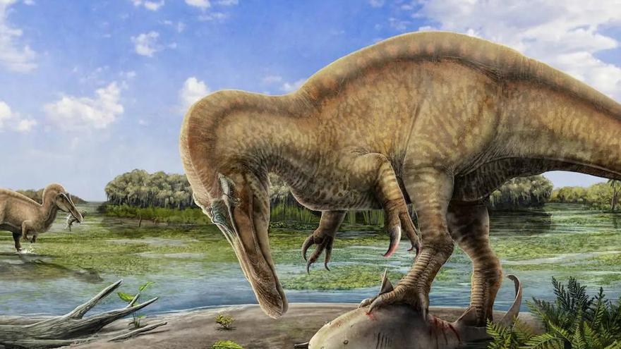 Así era el &#039;Riojavenatrix lacustris&#039;, el gran dinosaurio descubierto en La Rioja