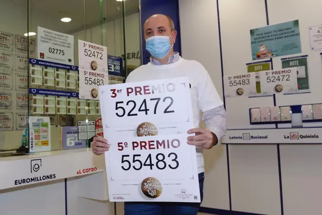 Les administracions celebren la Loteria de Nadal