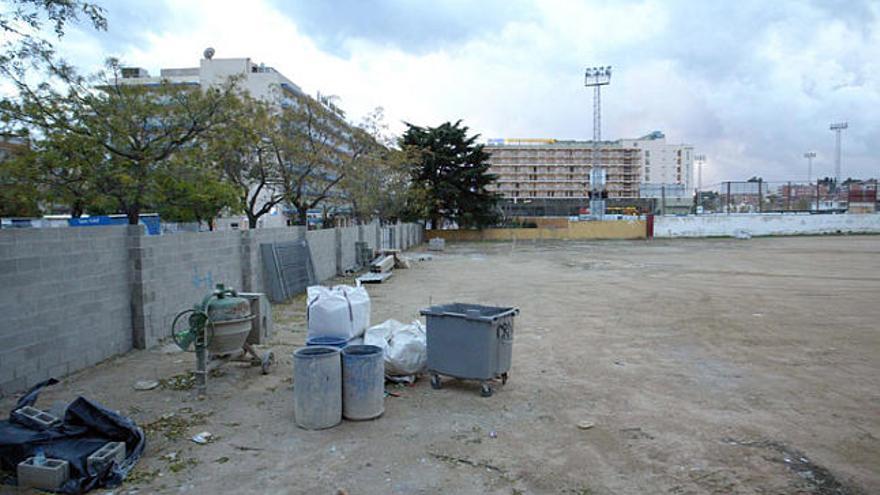 L&#039;antiga plaça de braus ha estat fins ara un aparcament per al municipi.