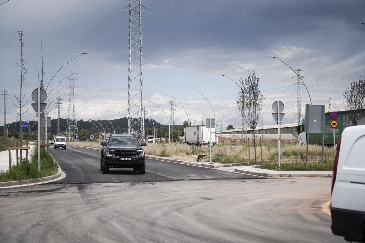 MANRESA . OBRES POLIGON PONT NOU
