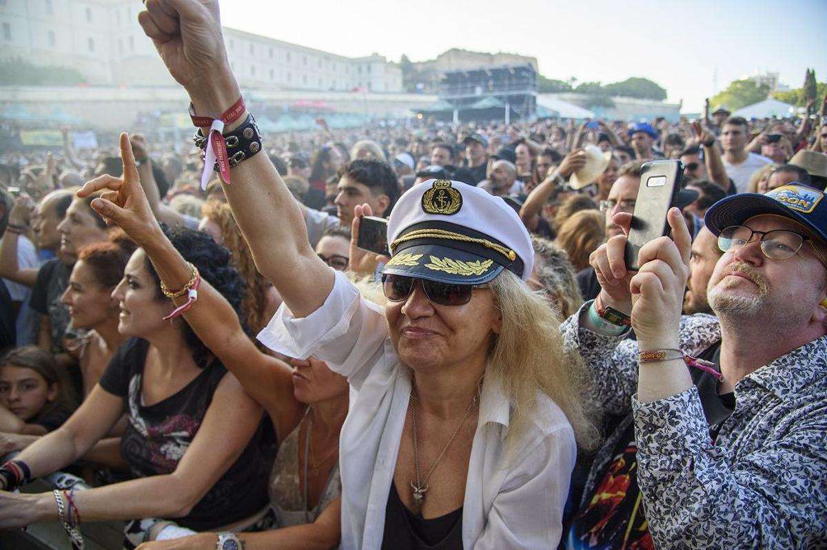 Actuación de Europe en la segunda jornada del Rock Imperium Festival