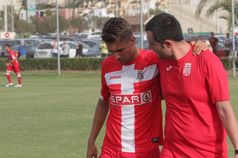 Partido de fútbol amistoso entre FC Cartagena y Mar Menor