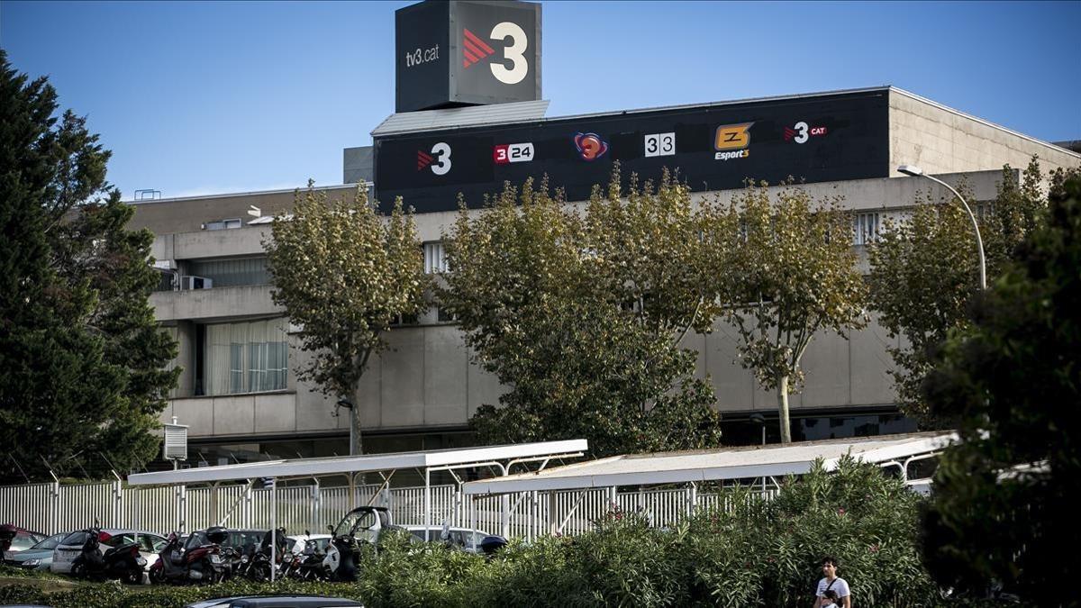 Los estudios centrales de TV-3 en Sant Joan Despí