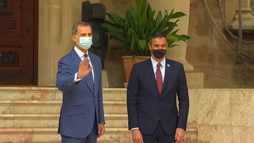 El Rey recibe a Pedro Sánchez en Mallorca - La Opinión de Zamora
