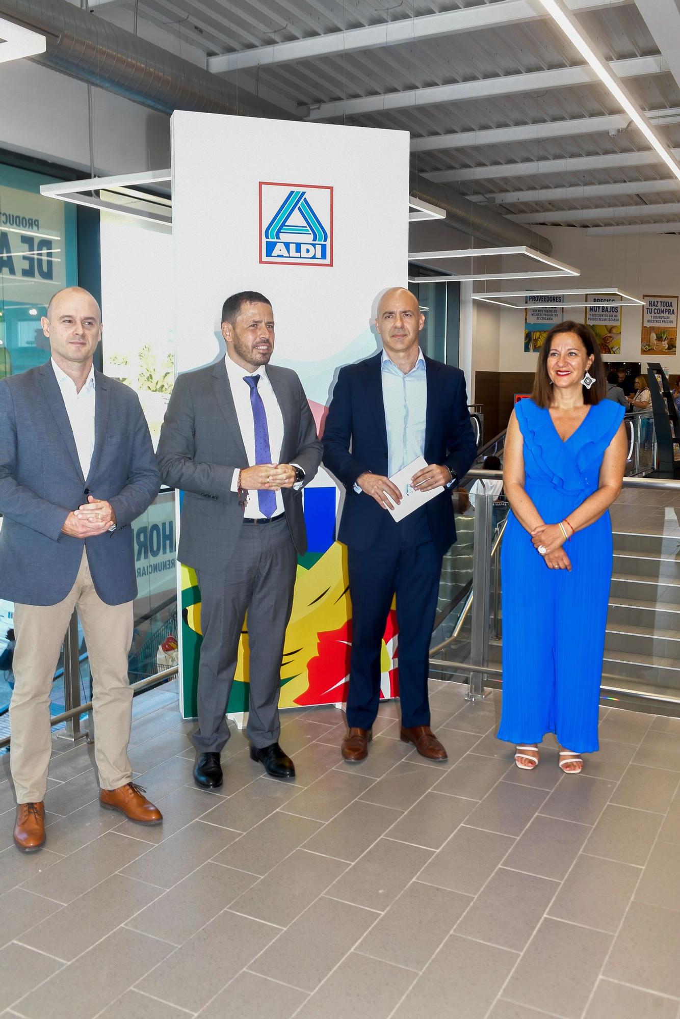 Inauguración del ALDI en Telde