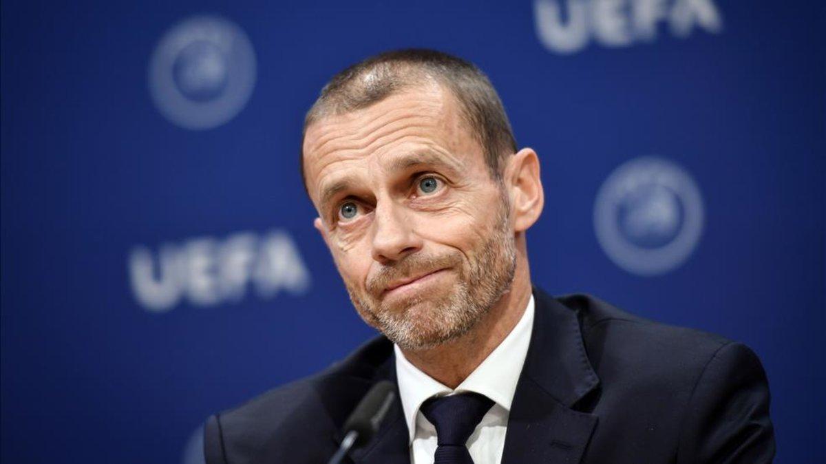 Aleksander Ceferin, presidente de la UEFA