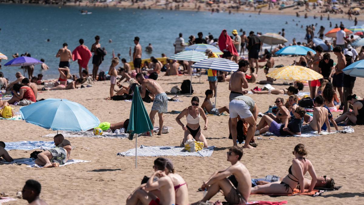 Playa de la Barceloneta.