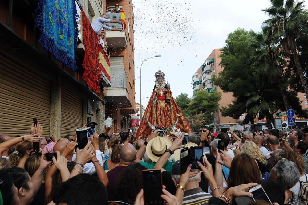 Romería de la Virgen de la Fuensanta: Paso por Flo