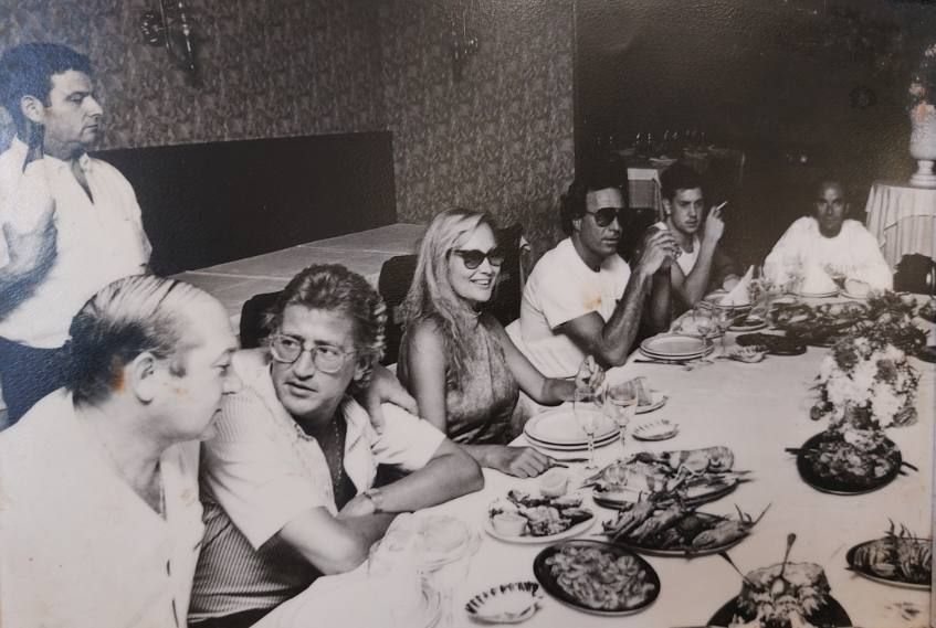 La “famosa” comida en Casa Simón (15 de julio de 1988).