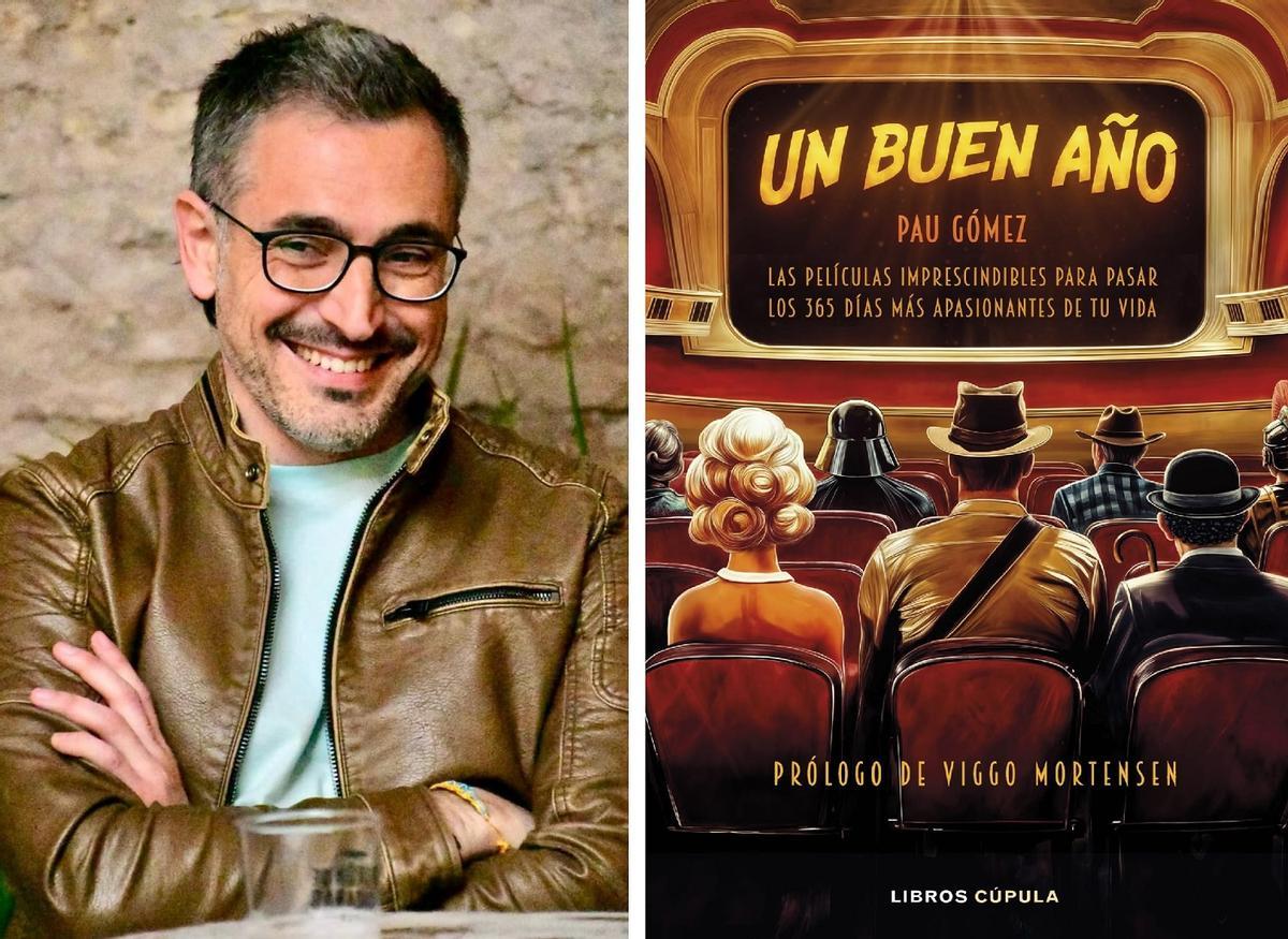 Pau Gomez y su libro, 'Un buen año' (Libros Cúpula)