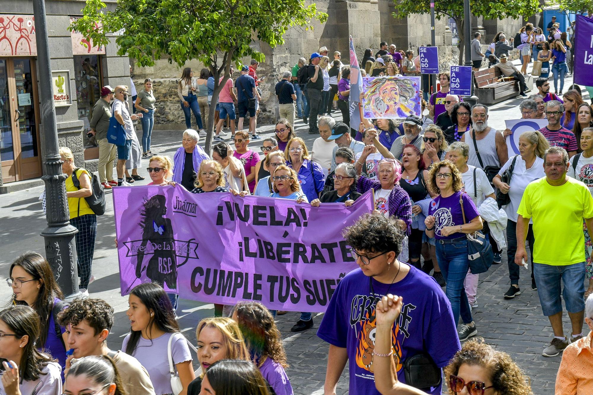 Manifestación del 25N contra la violencia machista