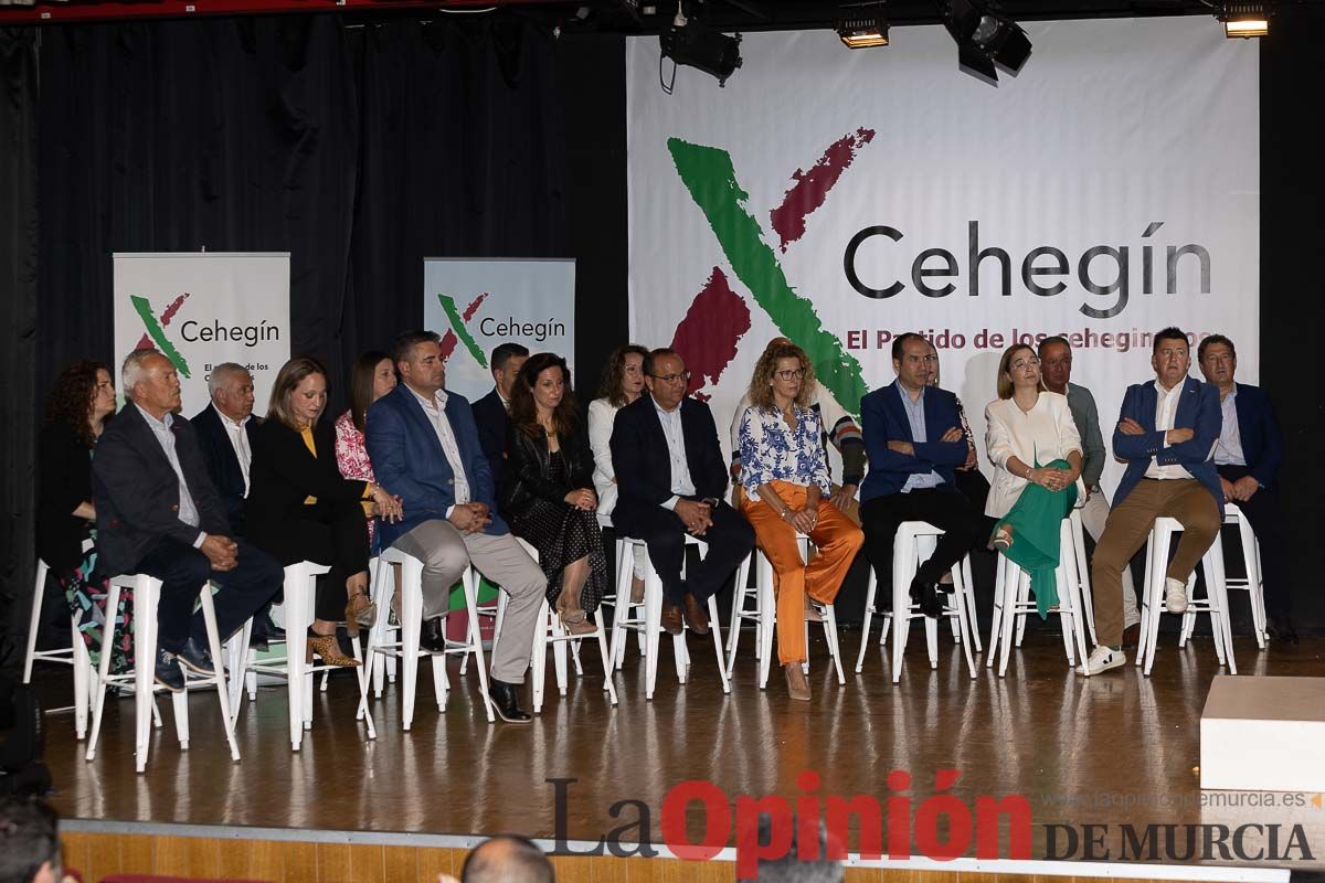 Elecciones 28M: Presentación de la lista de X Cehegín