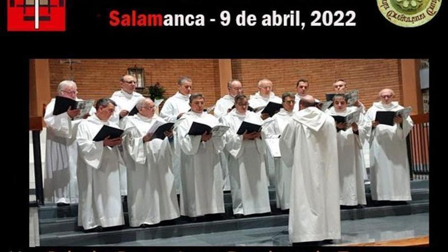 Cartel Schola Gregoriana Gaudete de Zamora.