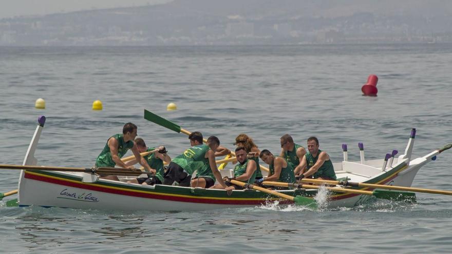 Las jábegas llegan este sábado a la playa de la Misericordia