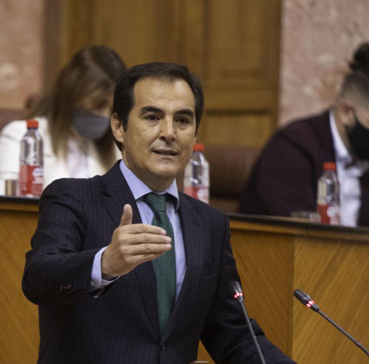 Intervención del portavoz del PP, José Antonio Nieto.