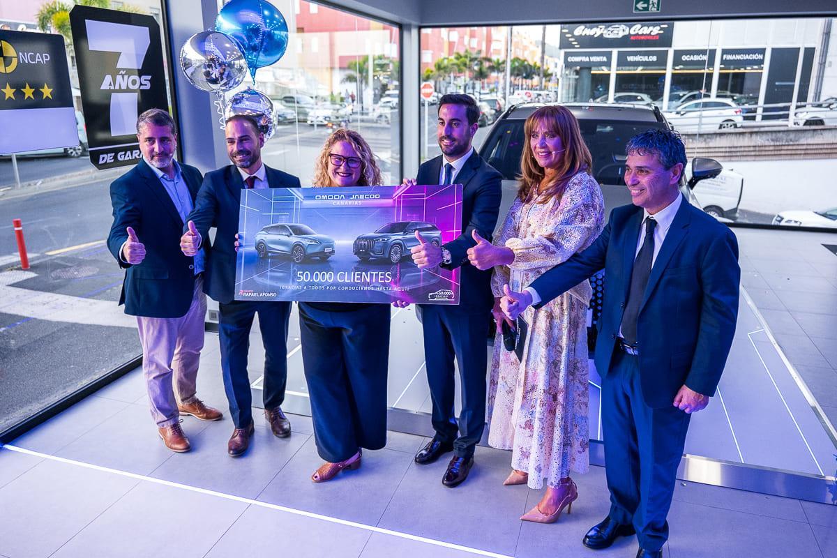 OMODA &amp; JAECOO alcanza los 50.000 clientes en España.