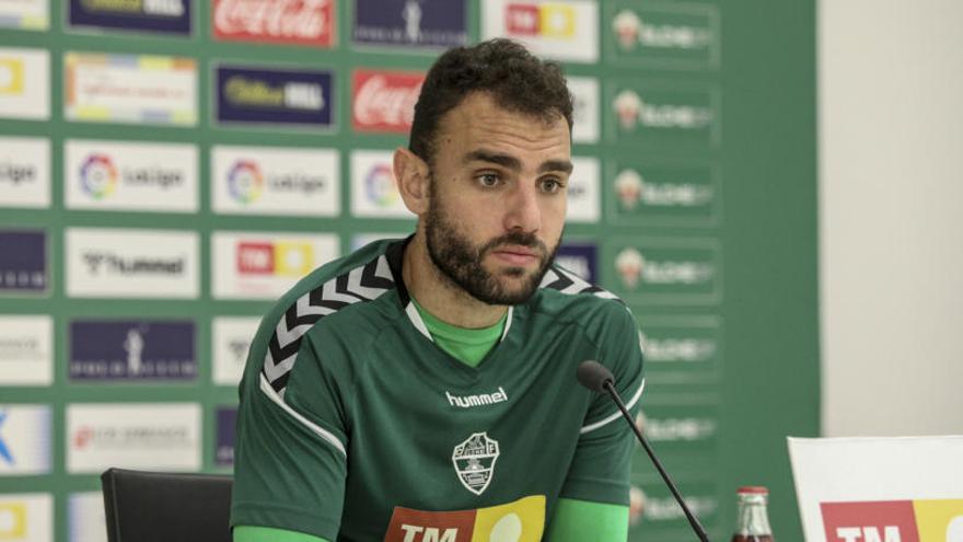 Gonzalo Verdú, durante la rueda de Prensa de este miércoles