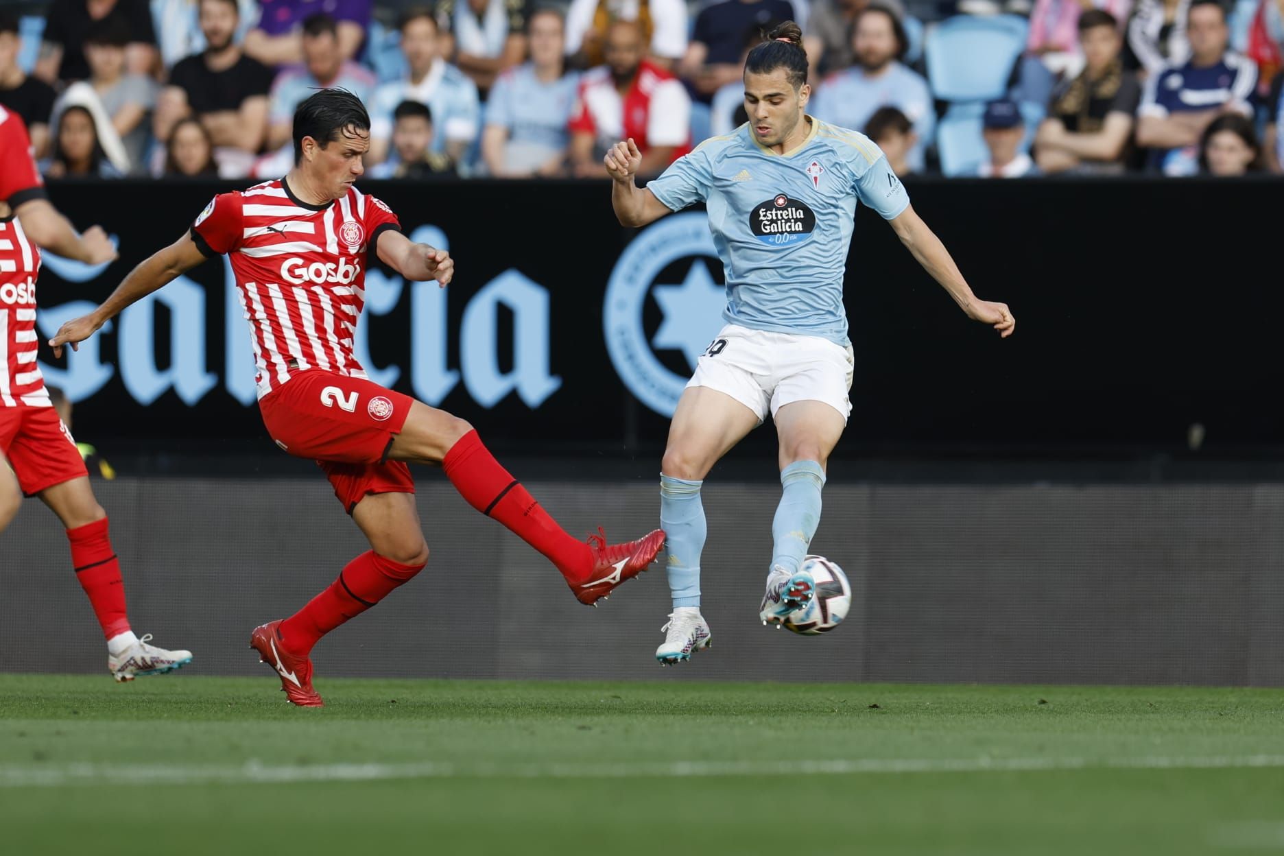 El Celta-Girona, en imágenes