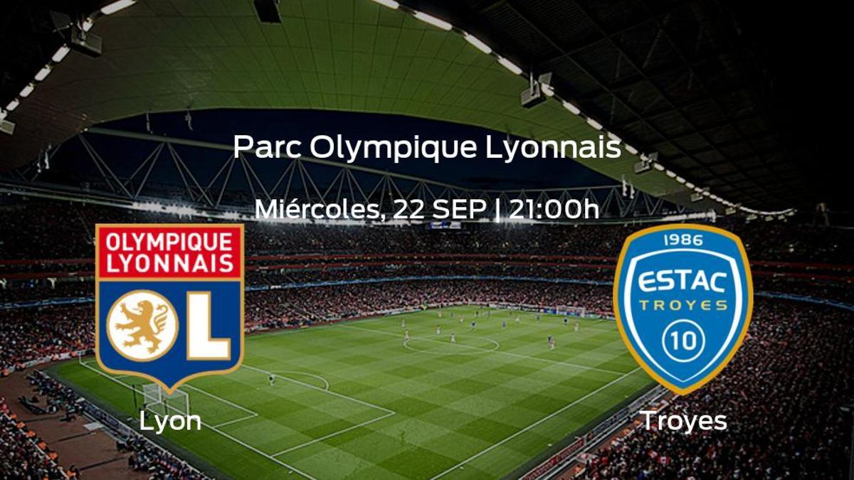 Previa del partido de la jornada 7: Olympique Lyon - Troyes