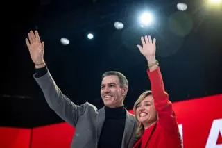 Pedro Sánchez acompañará a Pilar Alegría al menos tres veces durante la campaña de las elecciones de Aragón
