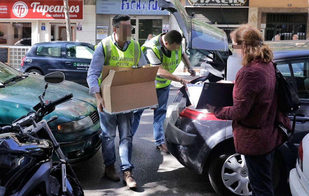 Razzia gegen Drogenbande auf Mallorca.