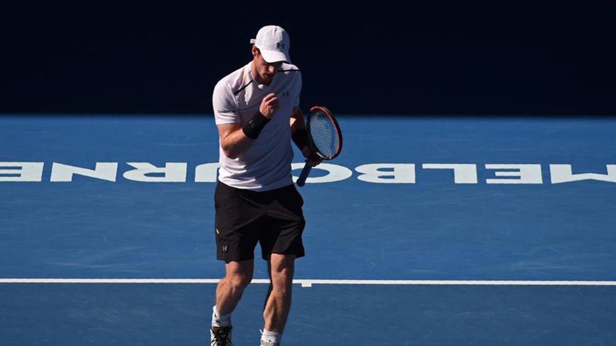 Murray cumplió en su debut en el Open de Australia