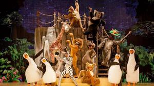 Imagen del espectáculo Madagascar, el musical dirigido por Matteo Gastaldo.