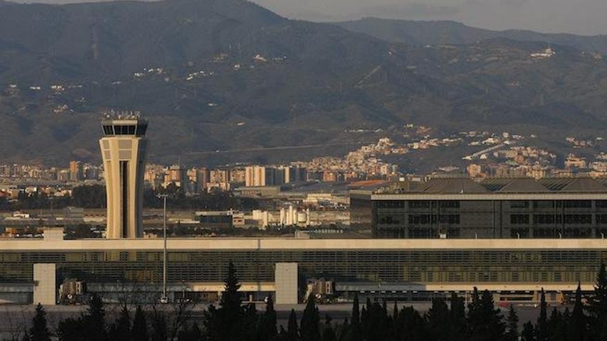 Una vista del aeropuerto de Málaga.