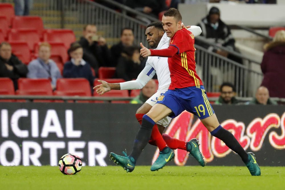 Las fotos del debut de Iago Aspas con España