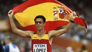 Miguel Ángel López logra el oro en los 35 kilómetros marcha