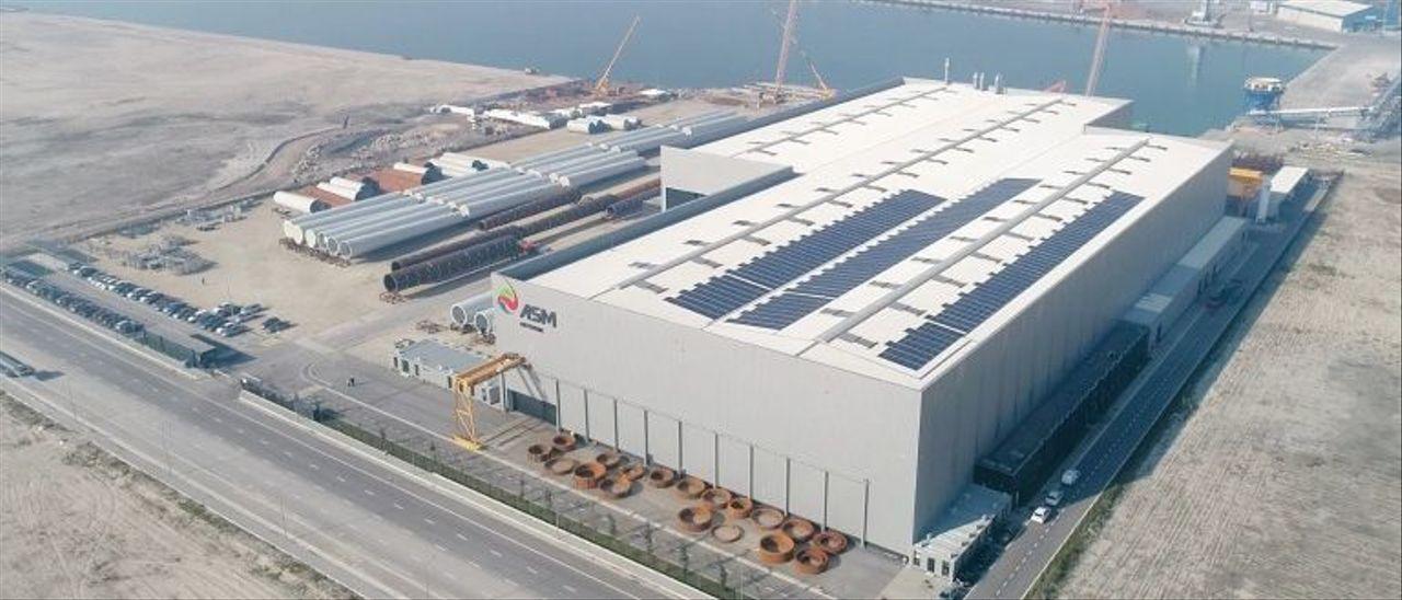 Las instalaciones deASM Industries, ahora de la coreana CS Wind.