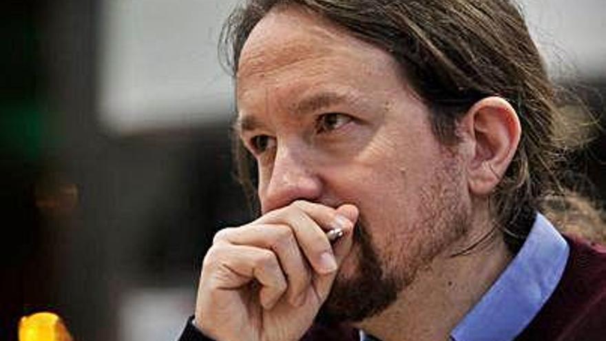 Pablo Iglesias va intervenir al Consell Ciutadà telefònicament