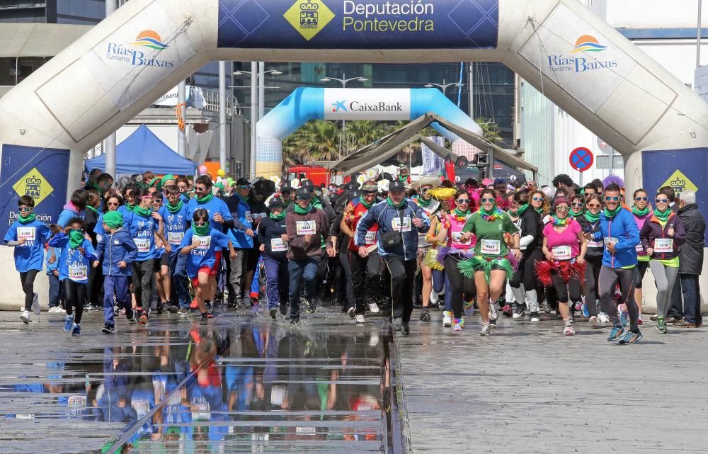 Alrededor de 1.500 personas personas participaron esta mañana en una carrera de obstáculos adaptada para corredores con discapacidad