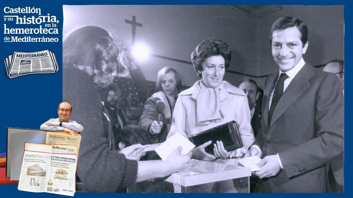 La primicia del adiós de Suárez, en el periódico de Castellón