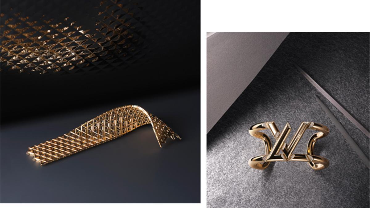 Esta es la nueva colección de joyas de Louis Vuitton: unisex y formada por  las dos letras icónicas de la maison francesa - Woman