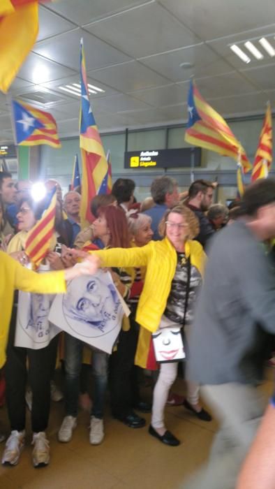 Arribada de Jami Matamala a Girona