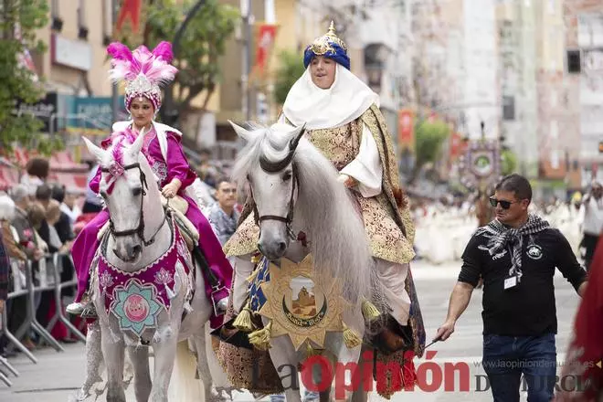 Los festeros más menudos toman las calles de Caravaca (Bando Moro)