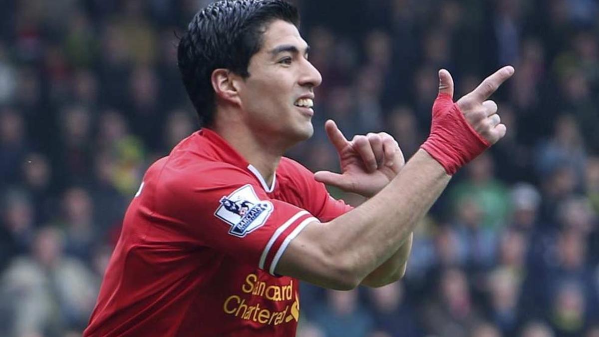 Luis Suárez brilló en su etapa en el Liverpool