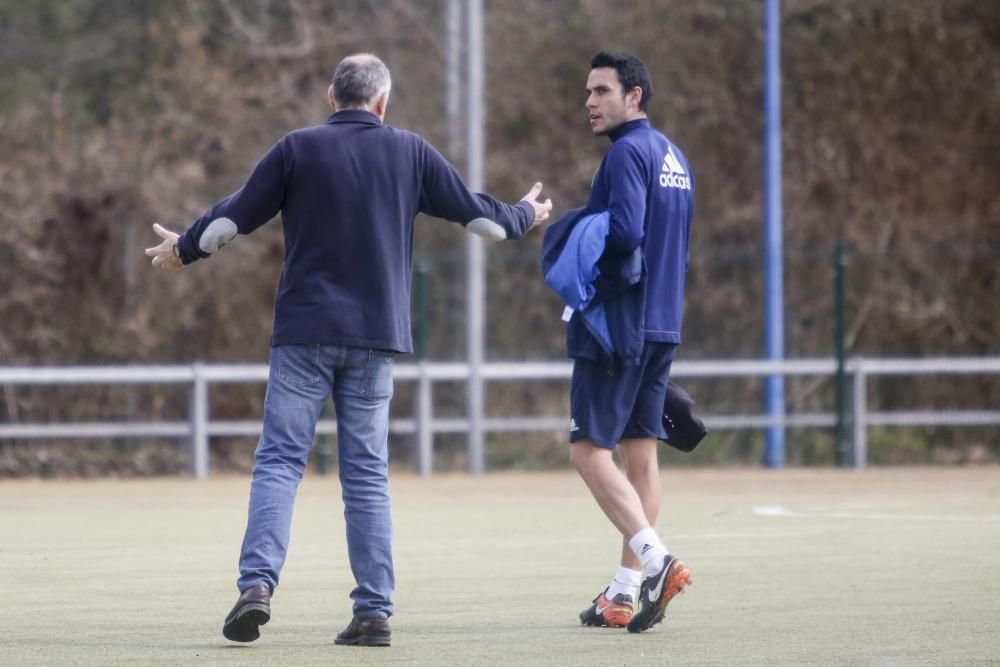 Entrenamiento del Real Oviedo