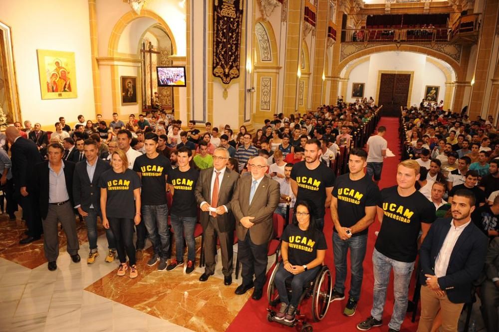 La UCAM vuelve a reunir a sus olímpicos