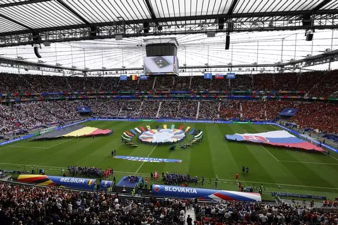 Eurocopa 2024 | Fase de grupos: Bélgica - Eslovaquia, en imágenes.
