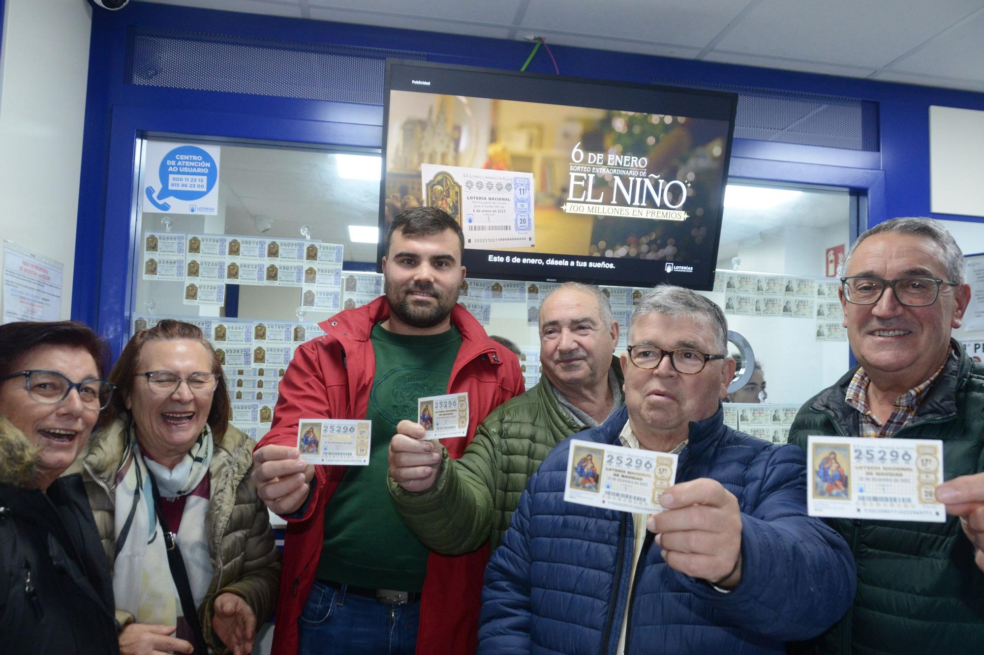 La Lotería de Navidad deja una lluvia millonaria en Bueu