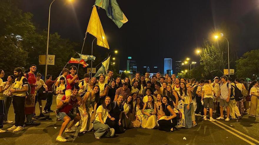 Jóvenes de Pontevedra viajan a Madrid para estar c